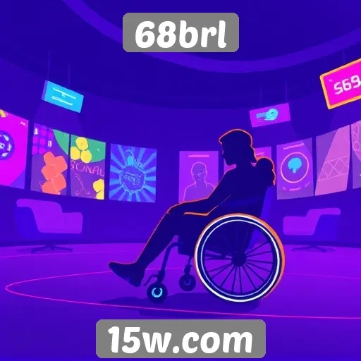 Acessibilidade de jogos no site 68brl