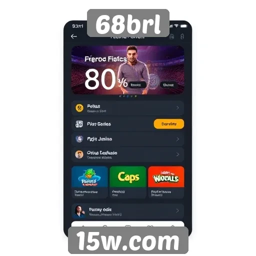 Novas funcionalidades do site 68brl em destaque