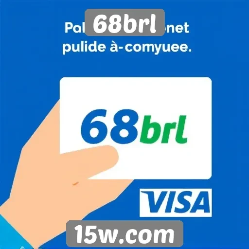 Métodos de pagamento aceitos no 68brl